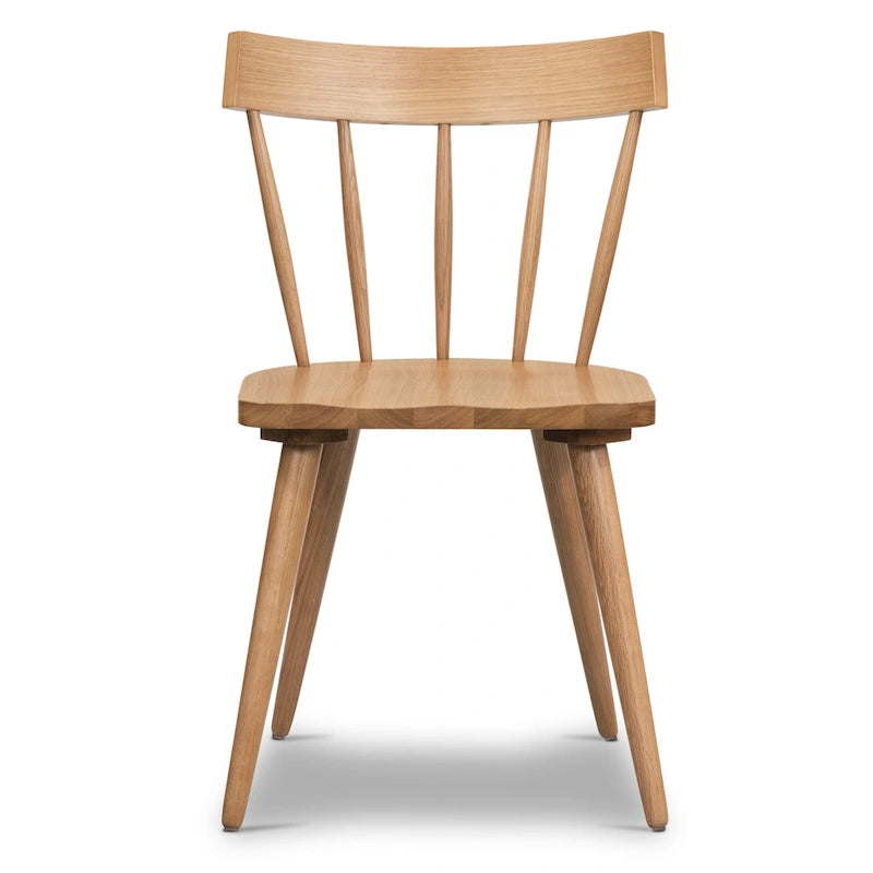Hava Dining Chair - Solid Oak Wood with Spindle-Back