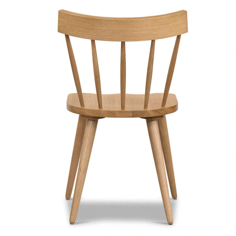 Hava Dining Chair - Solid Oak Wood with Spindle-Back