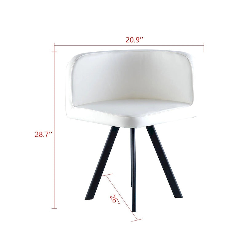 Ensemble table à manger 7 pièces moderne, table à manger rectangulaire avec 6 chaises pour salle à manger, cuisine