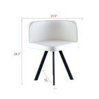 Ensemble table à manger 7 pièces moderne, table à manger rectangulaire avec 6 chaises pour salle à manger, cuisine