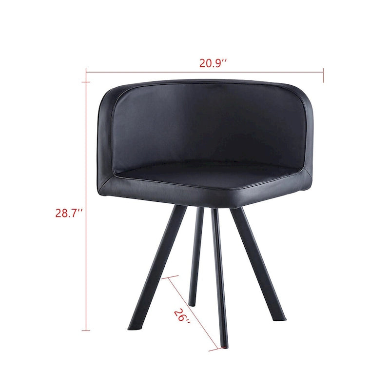 Ensemble table à manger 7 pièces moderne, table à manger rectangulaire avec 6 chaises pour salle à manger, cuisine