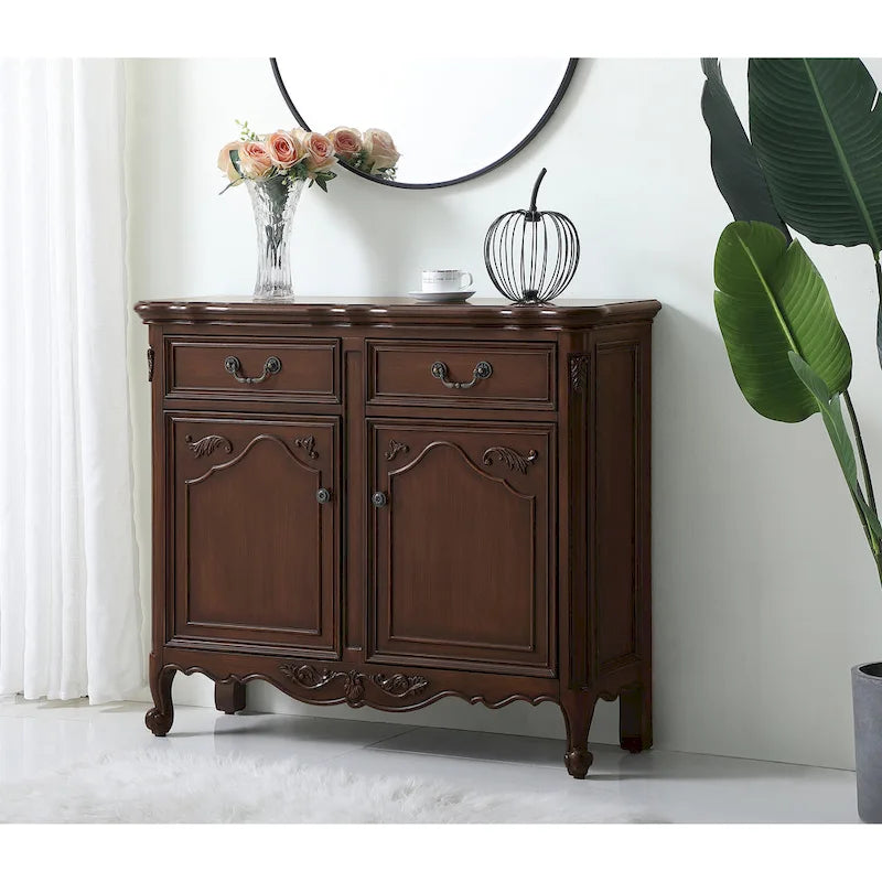 Double Drawer Accent Chest