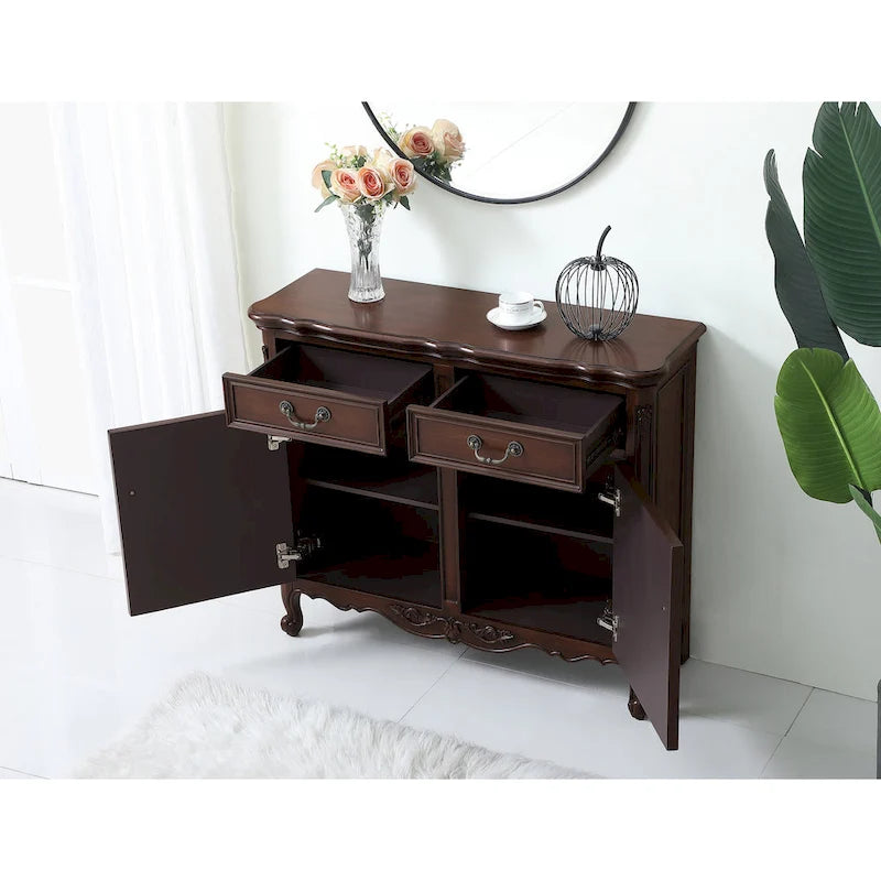 Double Drawer Accent Chest