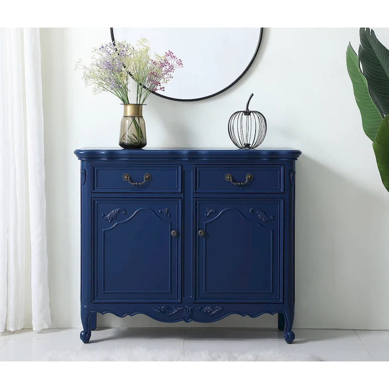 Double Drawer Accent Chest