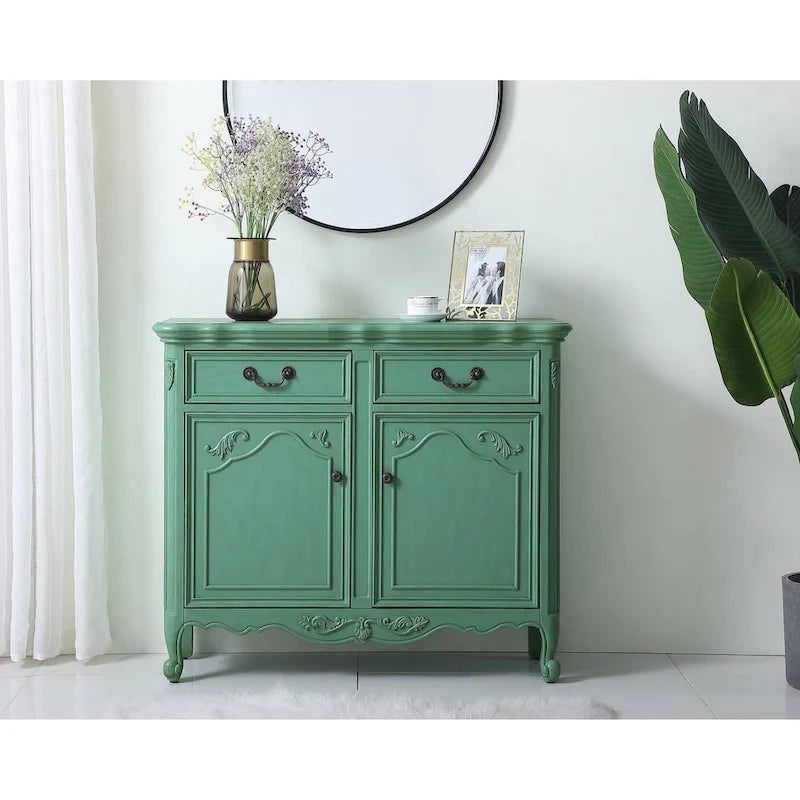 Double Drawer Accent Chest