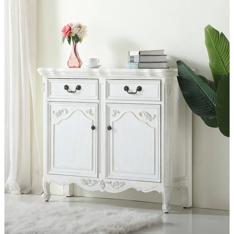 Double Drawer Accent Chest