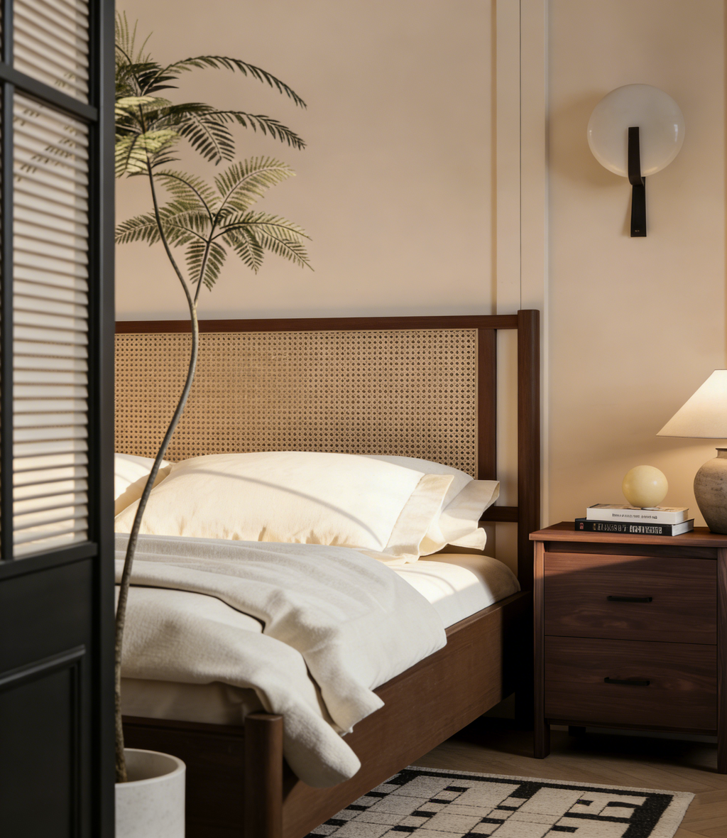 Olimont Contemporary 2 Drawer Nightstand