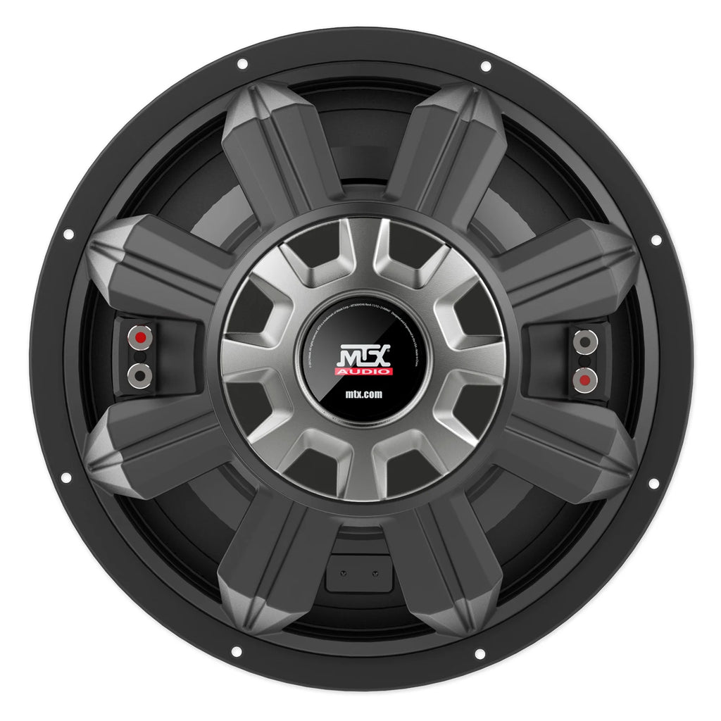 (2) Caissons de basses pour voiture MTX 5512-44 12 1600 Watt de crête DVC 4 ohms