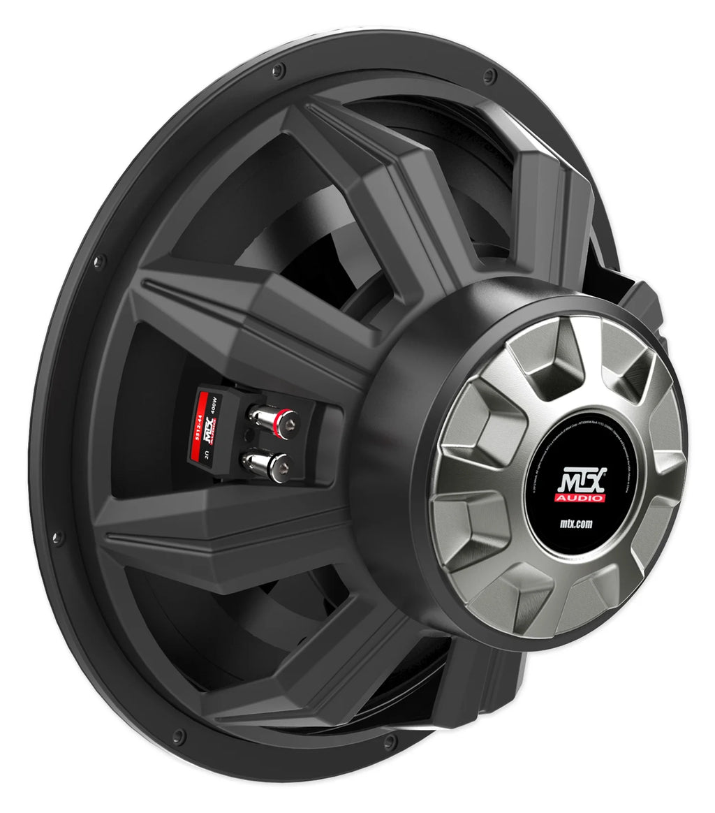 (2) Caissons de basses pour voiture MTX 5512-44 12 1600 Watt de crête DVC 4 ohms